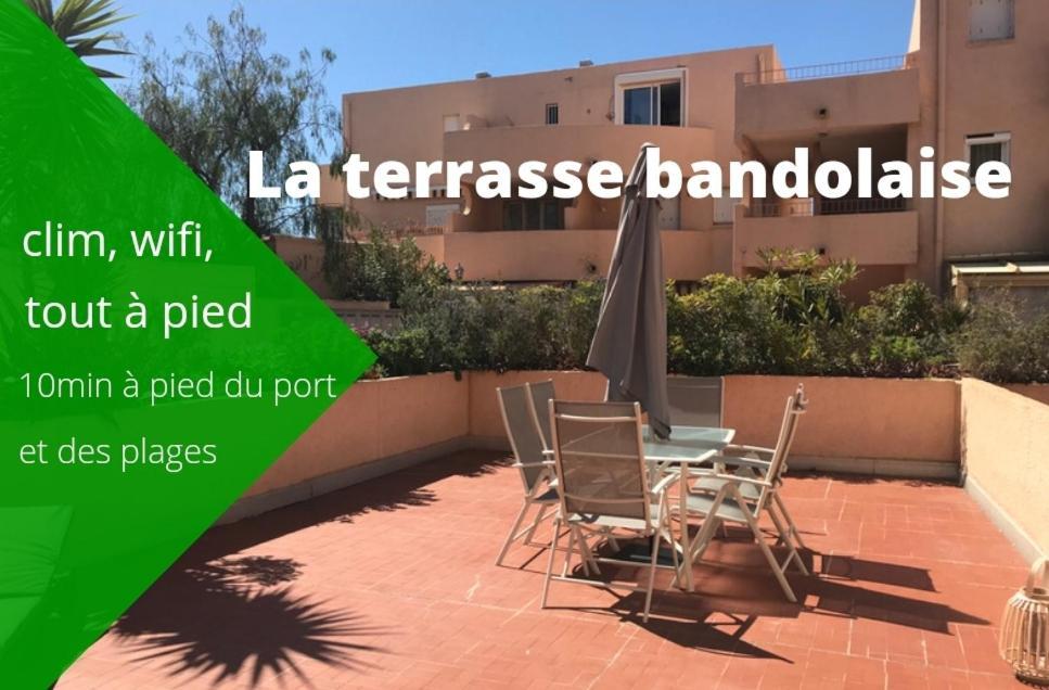 La Terrasse Bandolaise Tout A Pied, Wifi, Clim, Parking 外观 照片